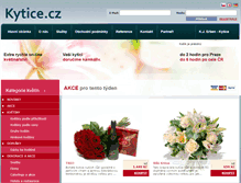 Tablet Screenshot of kytice.cz